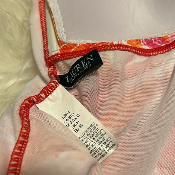 Lauren Ralph Lauren Cutout One Piece Swimsuit - Picture 6 of 7